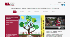 Desktop Screenshot of iel.org